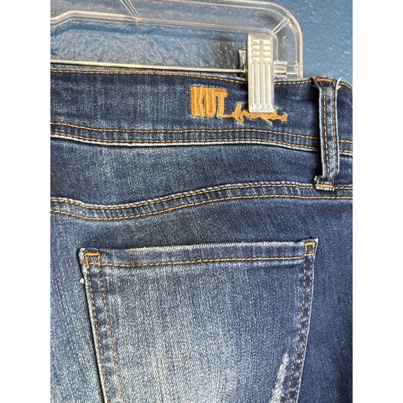 Kut From The Kloth Womens Corbin Straight Leg crop Jeans Size 8 - Picture 4 of 7